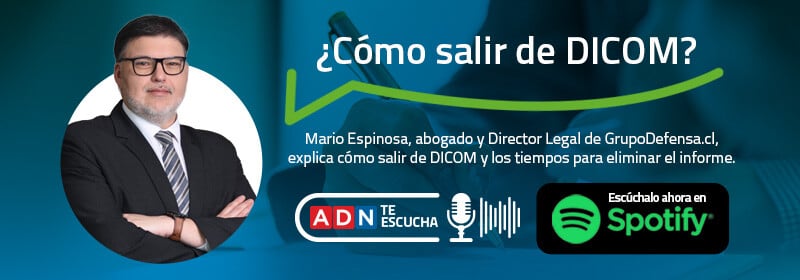 DefensaDeudores.cl. Podcast ADN Te escucha sobre ¿Cómo salir de DICOM?