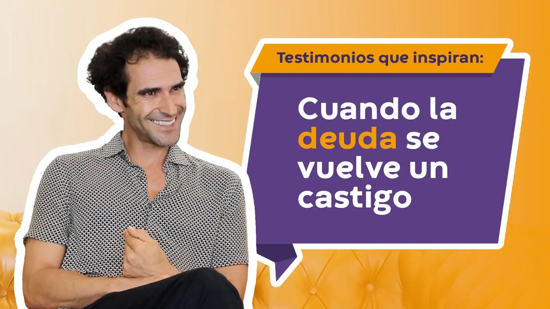 Caso de éxito. Pablo Cerda cuenta su historia, cuando la deuda se vuelve un castigo.