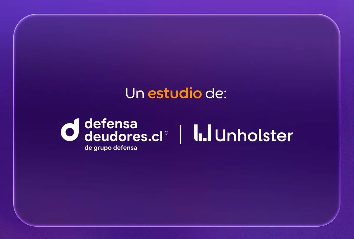Un estudio de DefensaDeudores.cl y Unholster.