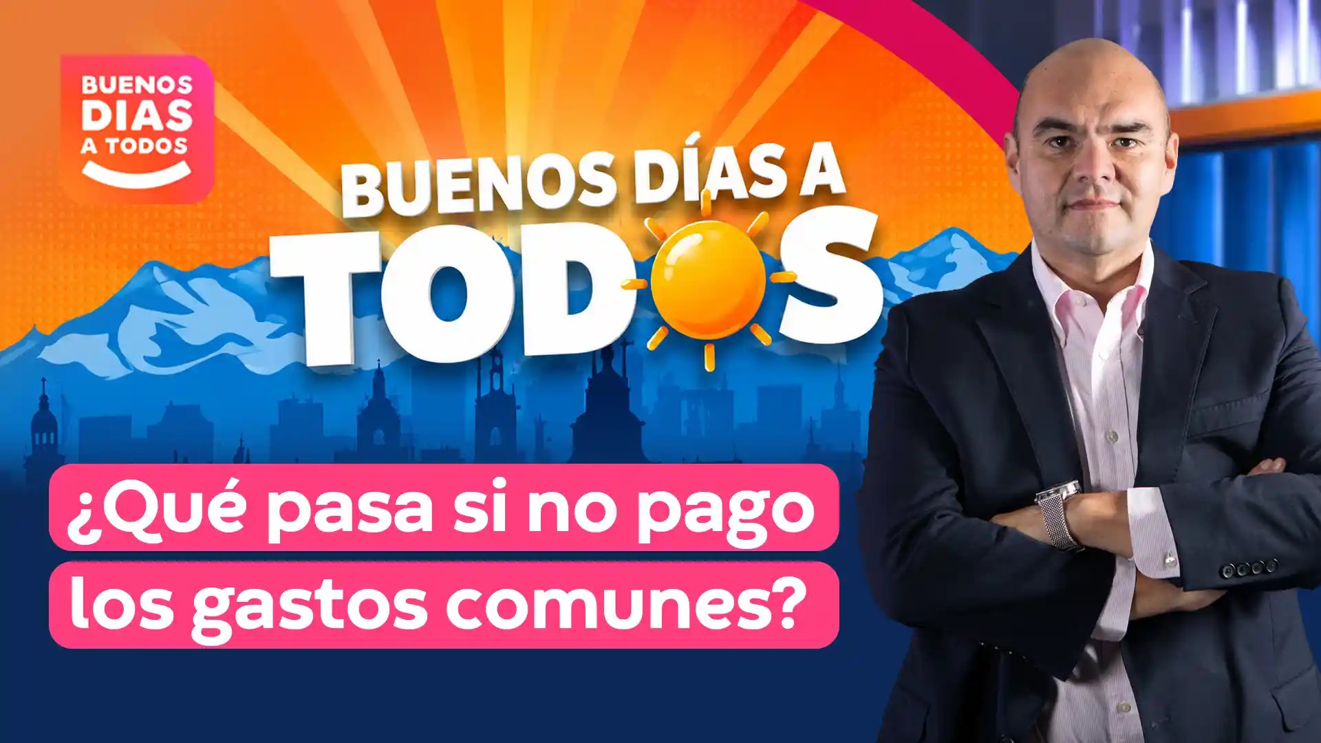Portada del programa Buenos Días a Todos con el título 