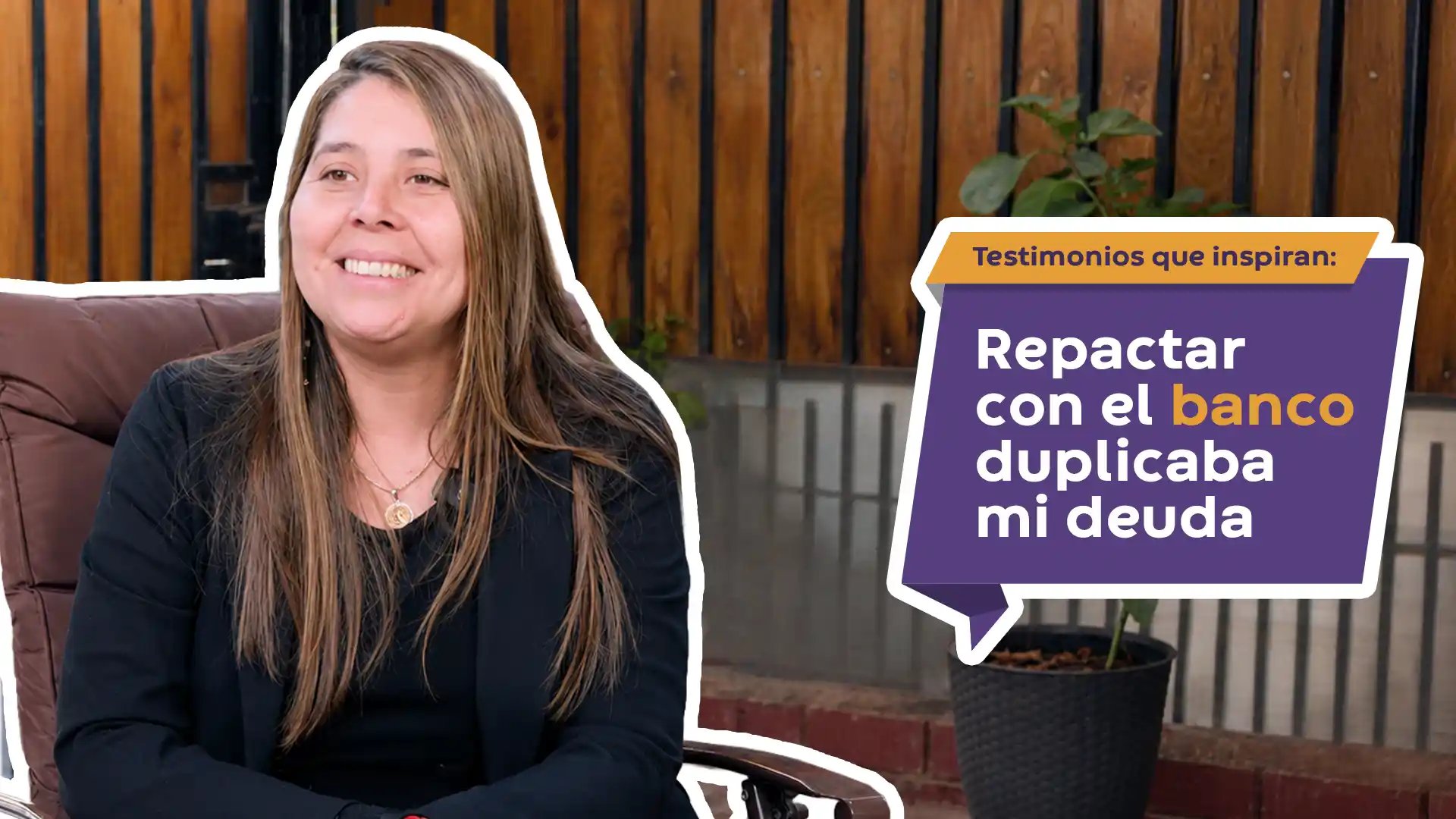 Testimonios que inspiran: Repactar con el banco duplicaba mi deuda.